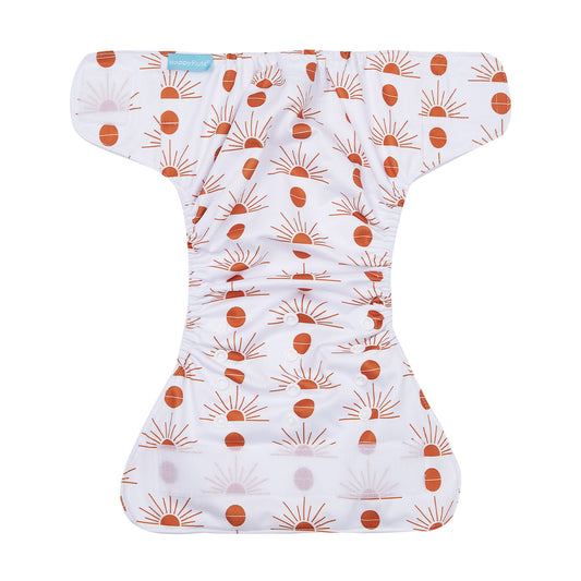 4pcs Reusable Cloth Diapers, Eco-Friendly, Washable, Adjustable, And Perfect For Babies