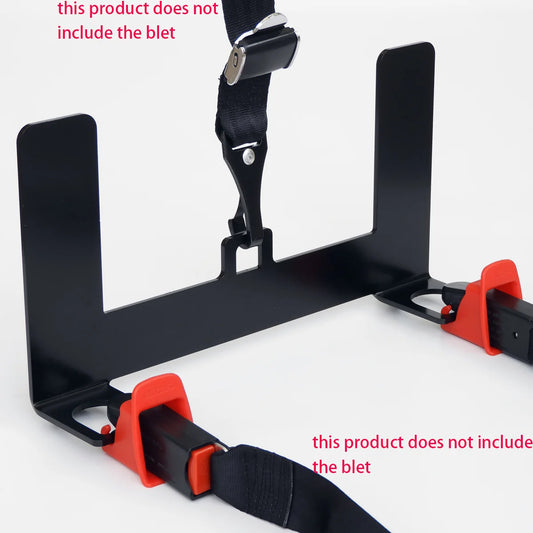 Universal Isofix Base,Car Seat Belt Buckle Bracket, Universal Isofix Attachments Snap Connector Interfaces Bracket,Retaining Anc