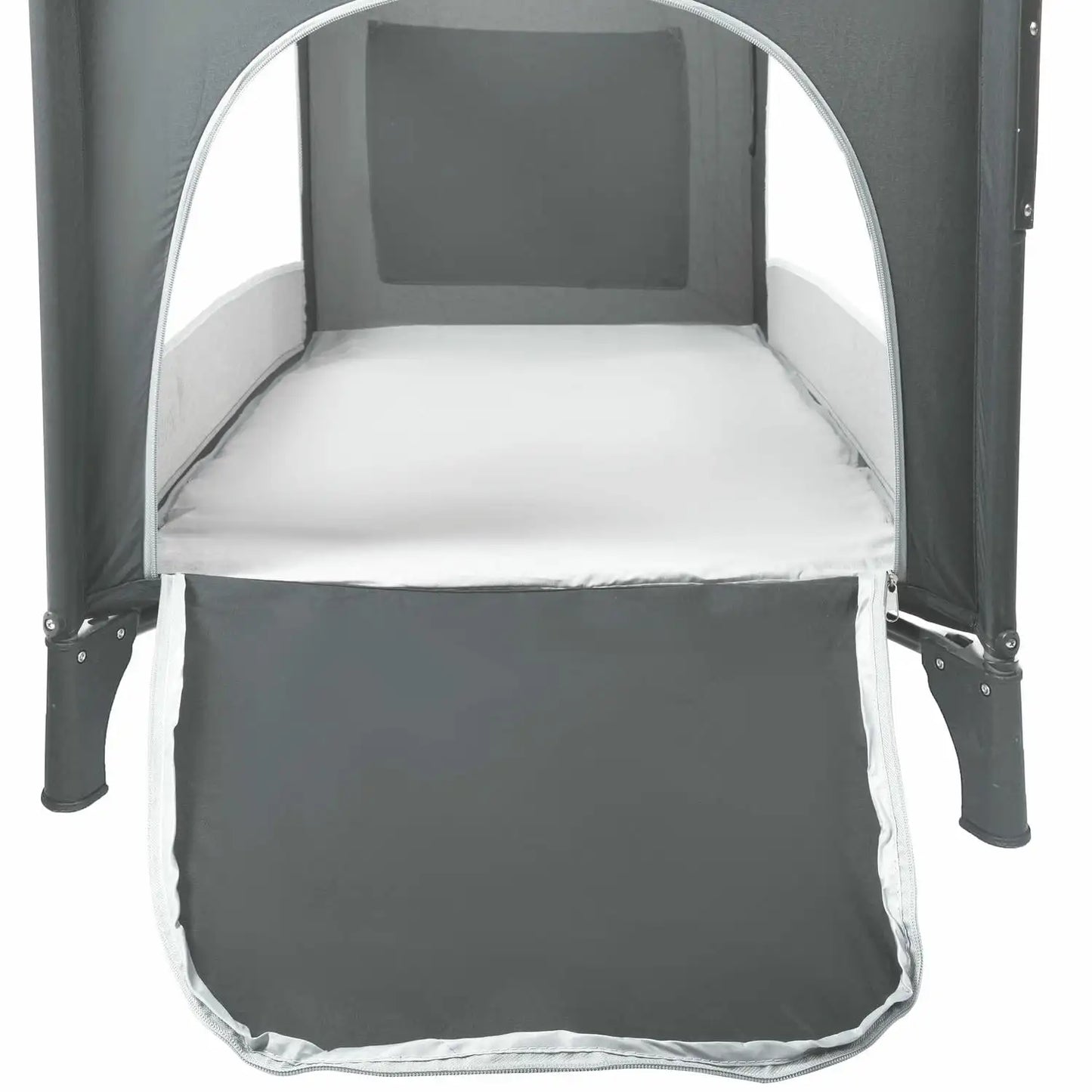 Overnight Travel Cot Collapsible Delivery 3 Levels Bag Mosquito Coat Side Side Side Hanging Mattress
