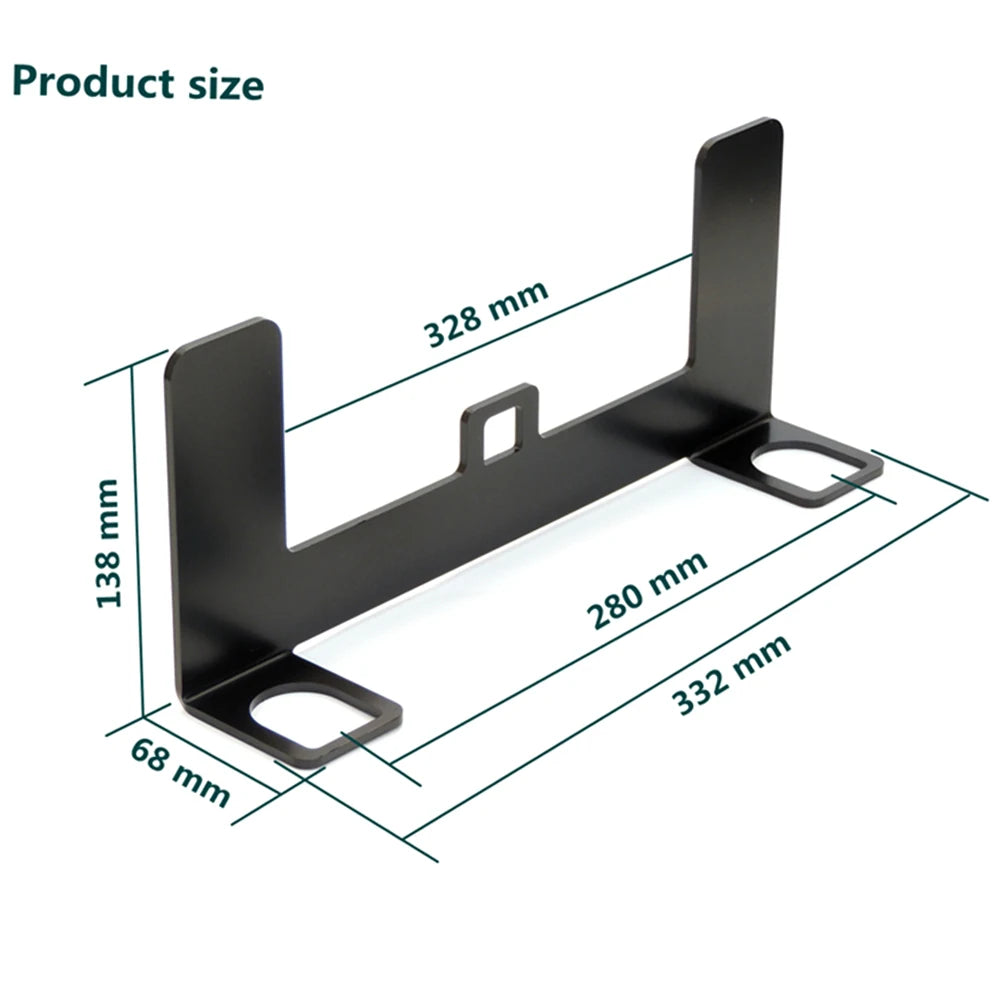 Universal Isofix Base,Car Seat Belt Buckle Bracket, Universal Isofix Attachments Snap Connector Interfaces Bracket,Retaining Anc