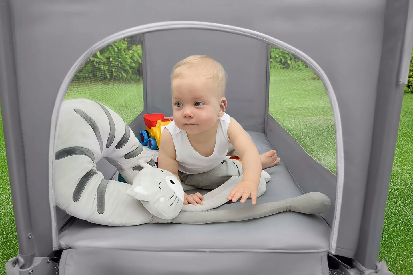 Honey Bunny Foldable Travel Cot + BEAT Bag FOR CHILD PREMIUM + MATTER