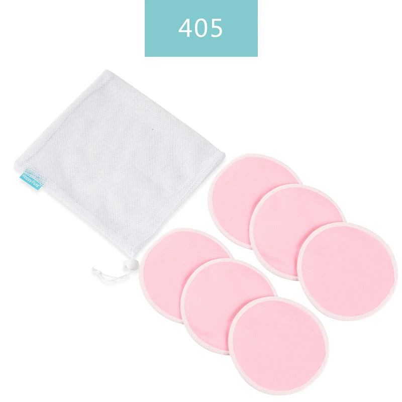 Coussinets d'allaitement en bambou super absorbants HappyFlute, à utiliser avec un sac à linge, coussinets d'allaitement lavables et imperméables, coussinets d'allaitement réutilisables