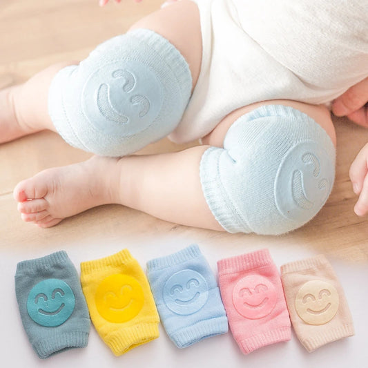 Accessoires pour bébé Genouillères Jambières Guêtres Sécurité Sourire Fille Garçon Enfants Ramper Coudières Genouillères Glissades Tout-petits Protecteur Nourrisson