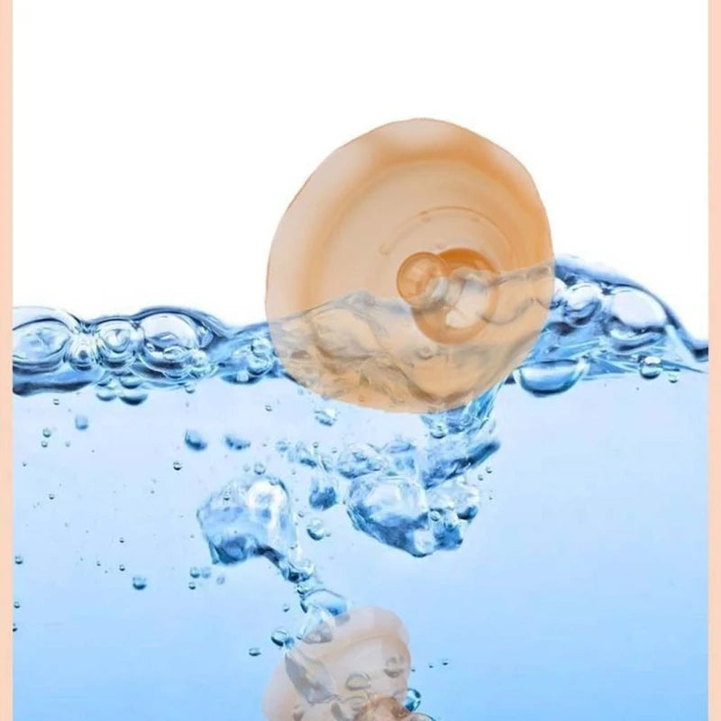 Protège-tétons en silicone double couche pour allaiter