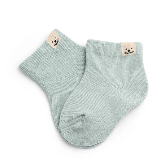 1 paire de chaussettes unisexes en coton pour bébé, nouvelle collection printemps-automne, tendance, mignonnes, couleur bonbon