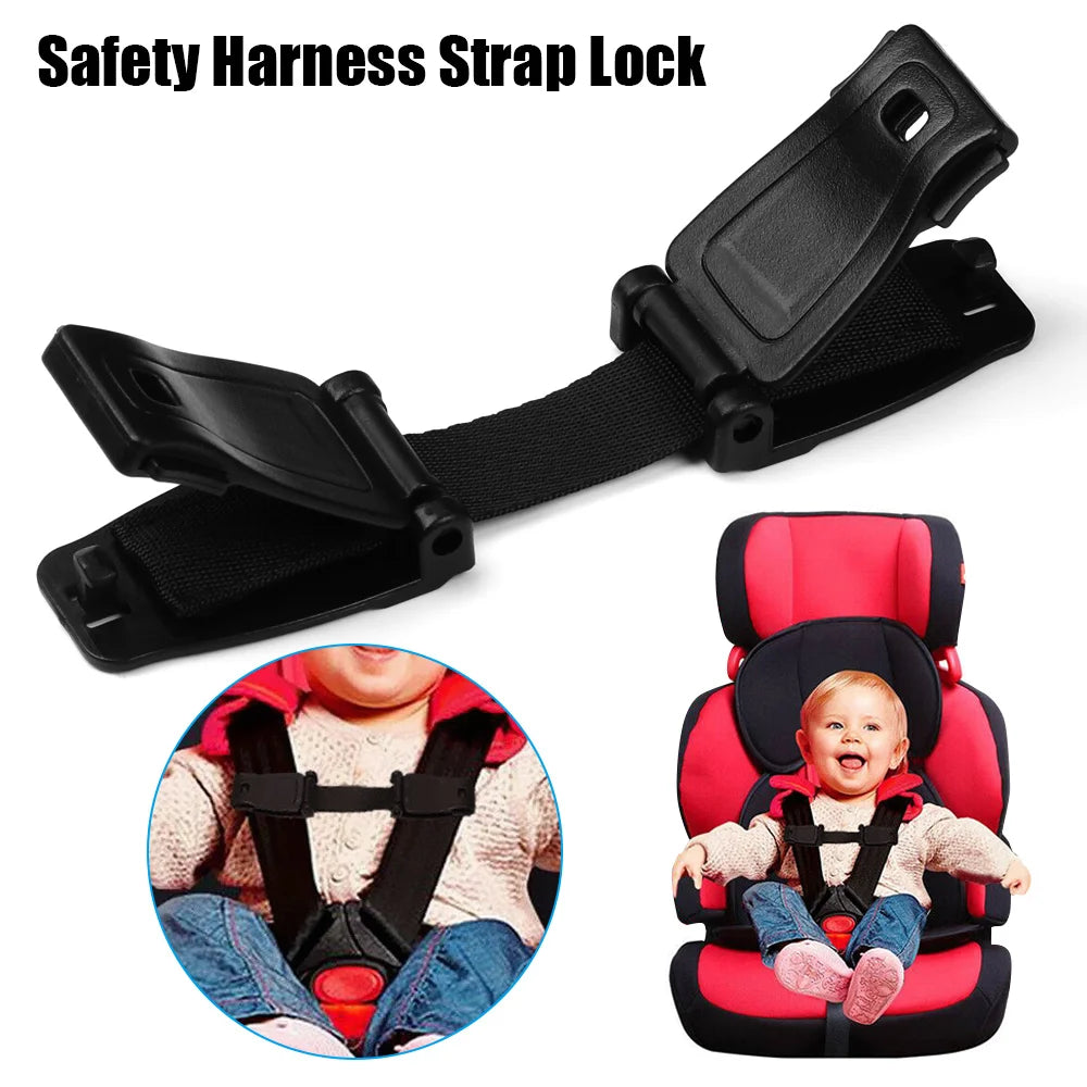 Baby Safety Belt Car Seat Belt Strap Adjustable Kids Seat Strap Highchair Safety Harness Strap Lock Anti Escape Child Chest Clip