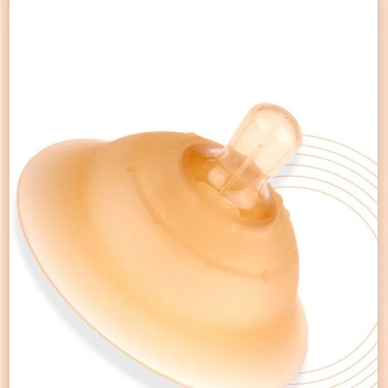 Protège-tétons en silicone double couche pour allaiter