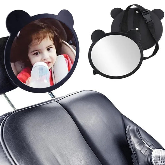 Universal Baby Car Mirror Safe Car Seat Mirror Rear Facing Seat Mirror Adjustable Wide Clear View Shatterproof Car Kids Monitor