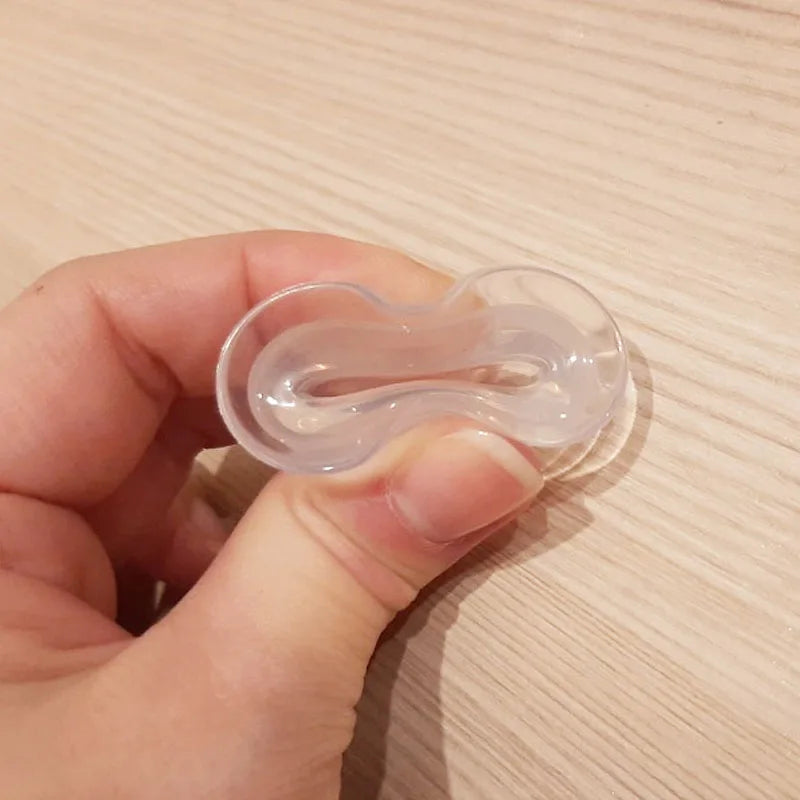 Lot de 2 protège-tétons en silicone Welnove, correcteurs plats et à ventouse