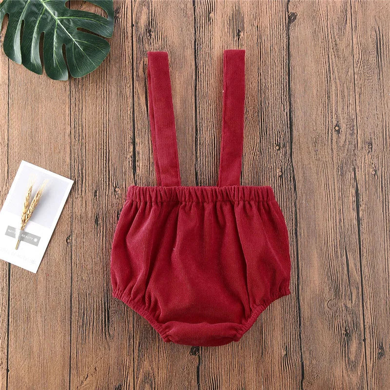 Short d'été à bretelles pour bébé de 0 à 24 mois, salopette ajustable avec bretelles boutonnées, short ample, barboteuse pour fille et garçon
