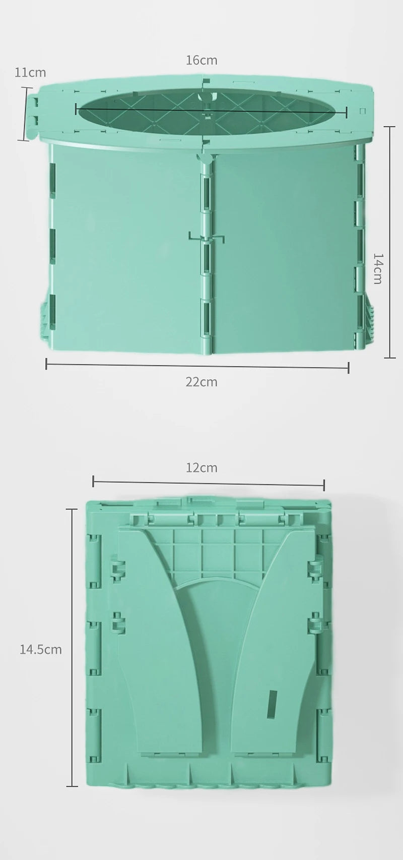Portable Potty Child Travel Baby Pot Foldable Children's Potty Training Seat Easy to Clean Toilet Child Potty Training Seat
