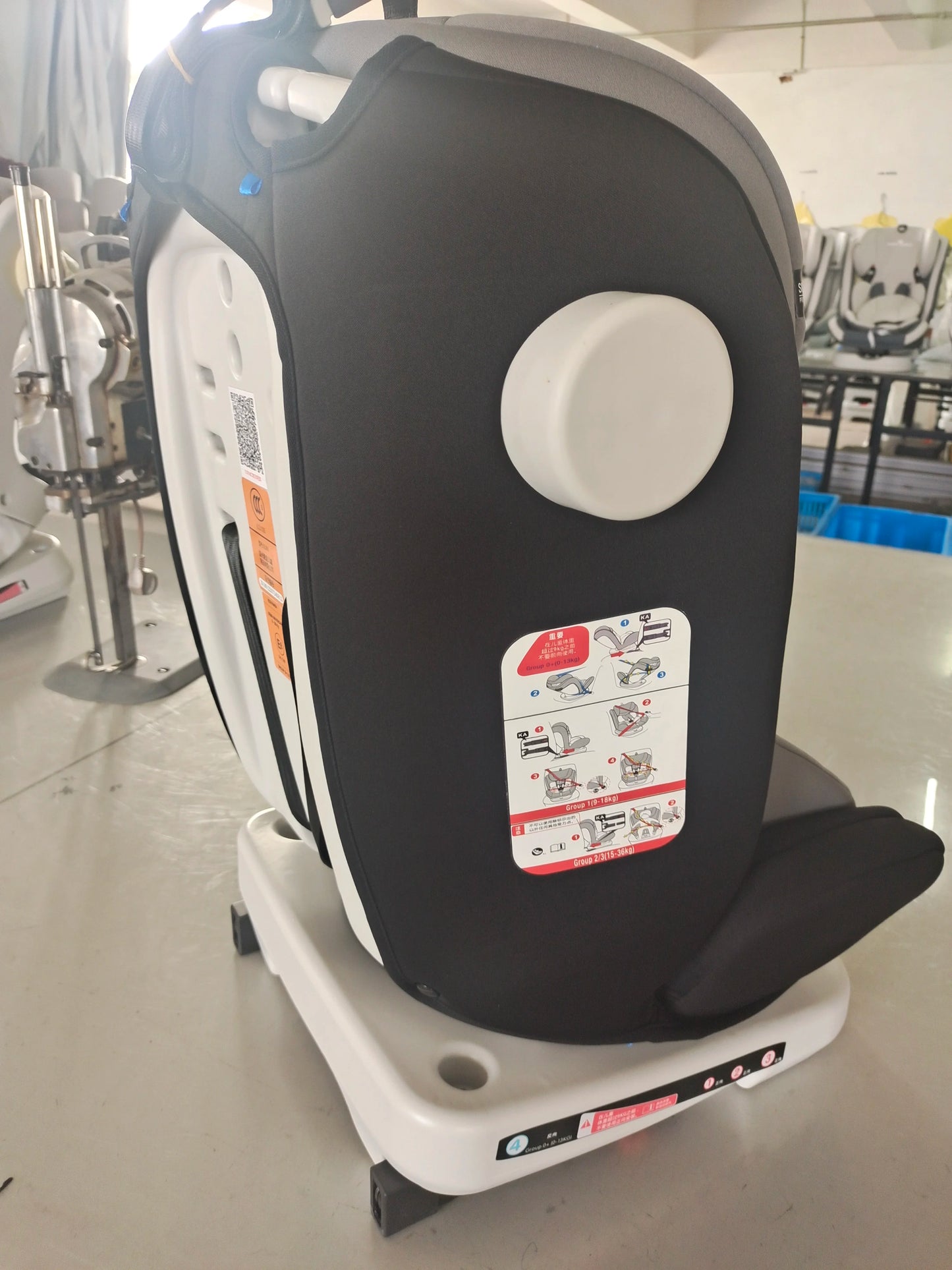 AP02 KL005 child car seat/ baby car seat 360° Rotatable ECE ISOFIX, 9-36 kg/0-12 Years