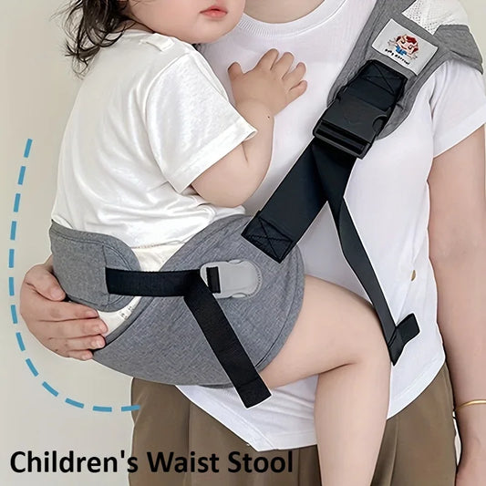 Baby Carrier Kids Waist Stool with Waist Protection Baby Strap Holding Adjustable Front Holding Type Big Baby Holding Holding