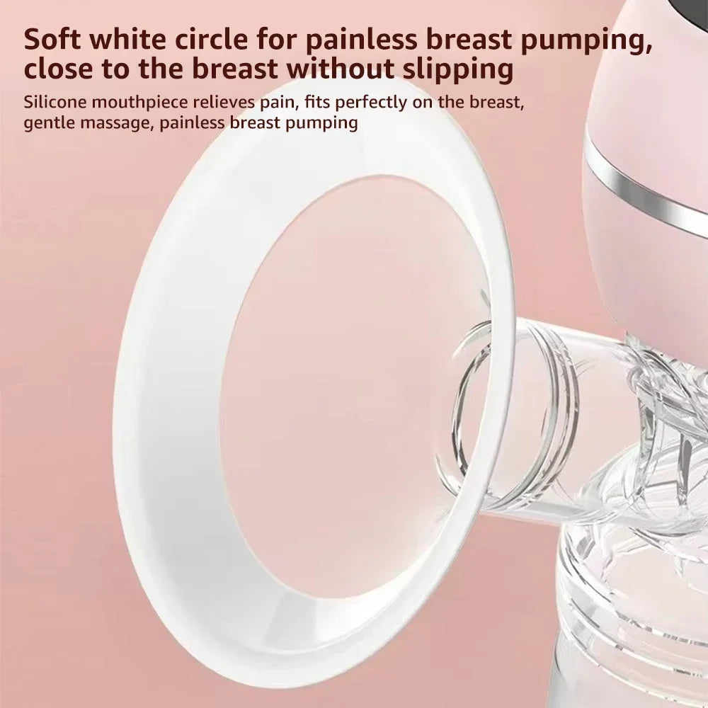 Automatic Electric Breast Pump USB Chargable Portable Breast Pump Silent Powerful Suction Breast Pump BPA Free