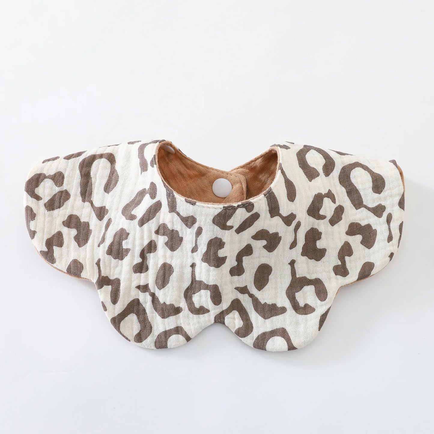 New 6 Layers Cotton Two-sided Usable Baby Feeding Drool Bib Cute Infants Saliva Towel Burp Cloth For Newborn Toddler Kids Bibs