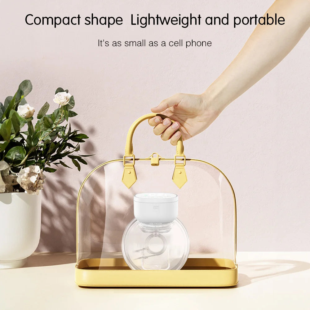 Tire-lait électrique mains libres, silencieux et invisible, extracteur de lait portable, 3 modes, collecteur de lait d'allaitement