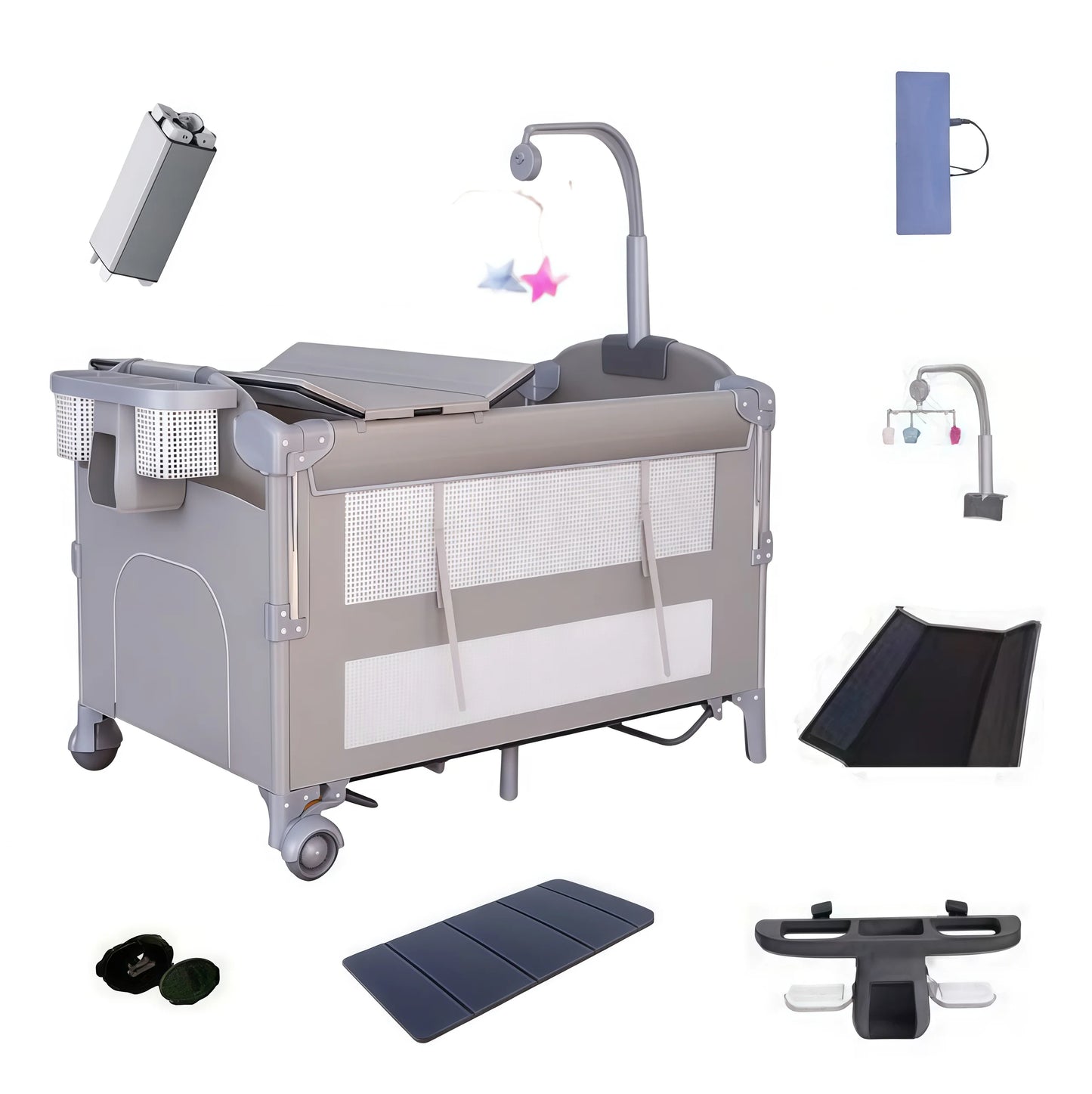 Baby Bed Baby Crib Bed for Newborn baby Cradle for Baby Game Baby Cot Baby nest Multifunctional Kids Infant Toddler Children