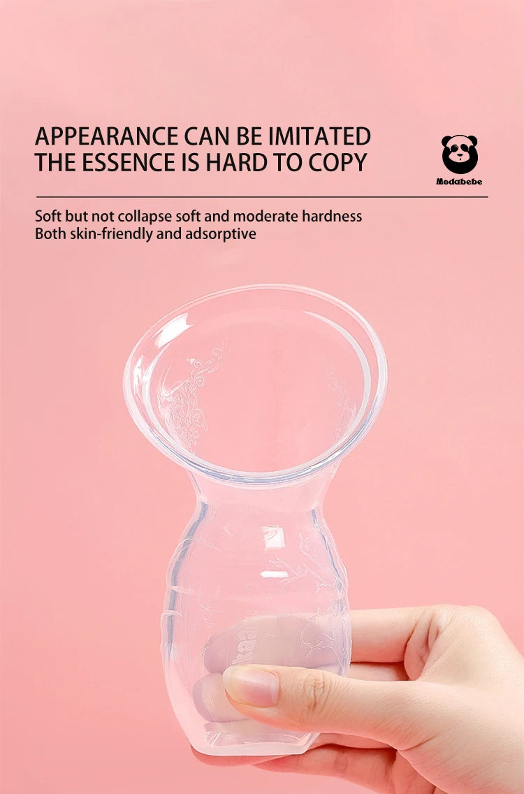 Modabebe Maternal Milk Collector Food Grade Silicone Manual Breast Silicone Pumps Breast Milk Savers
