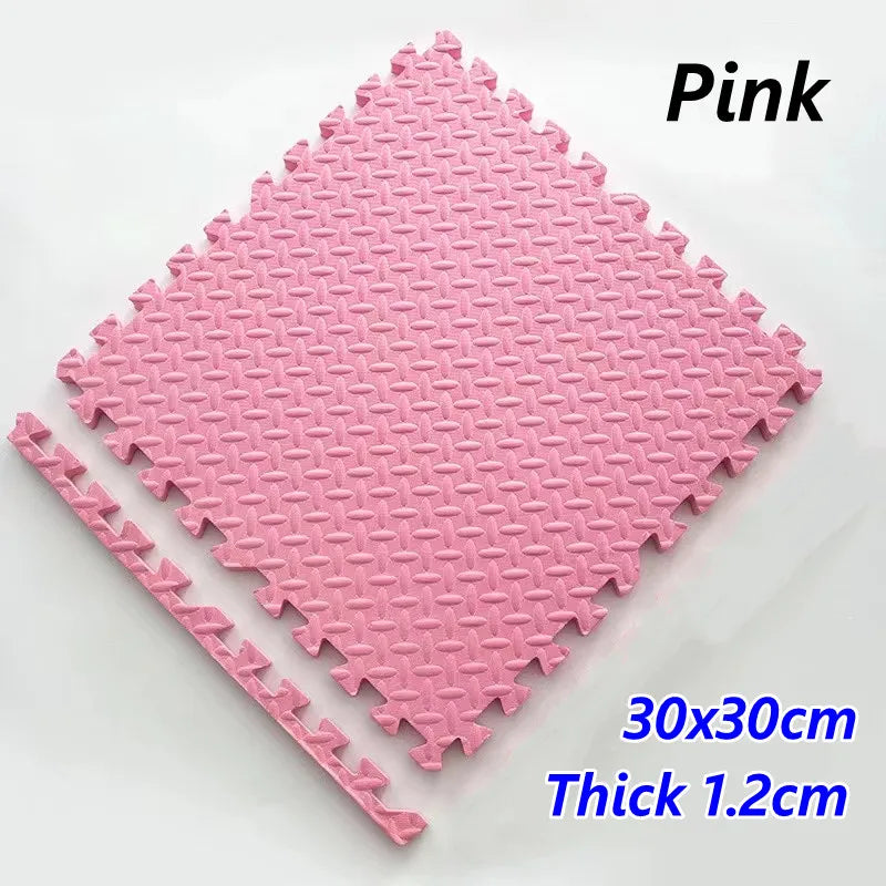 Baby Play Mat 12PCS Thick 1.2cm Activities for Play Mats Tatame Baby Mat Playroom Mat Floor Noise Mat Puzzle Mat Crawling Mat