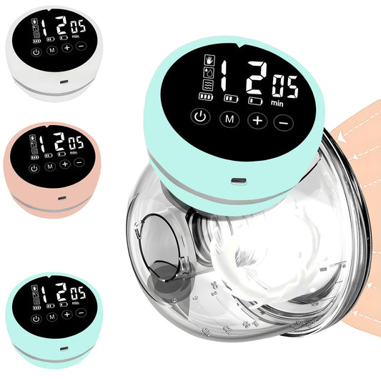 Tire-lait électrique portable, 3 modes, chargeur USB intelligent, collecteur de lait, tire-lait maternel portable