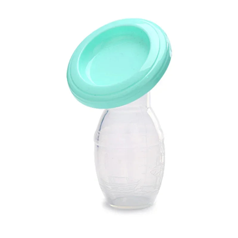 Tire-lait manuel en silicone de qualité alimentaire, récupérateur de lait maternel, tire-lait manuel en silicone, économiseur de lait maternel, accessoires pour tire-lait pour bébé