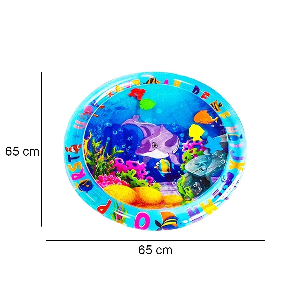 Baby Water Play Mat Inflatable Cushion PVC Infant Tummy Time Toddler Water Pad for Kids Early Education Developing Toys Gift