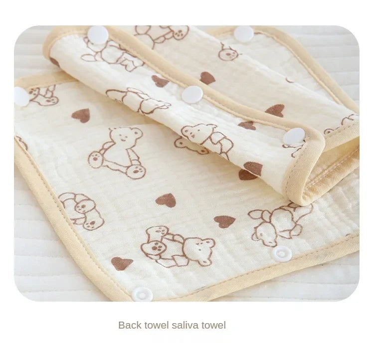 Baby Safety Belt Accessories Soft Cushion Shoulder Strap Cover Baby Waist Stool Drooling Bib Baby Strap Bib