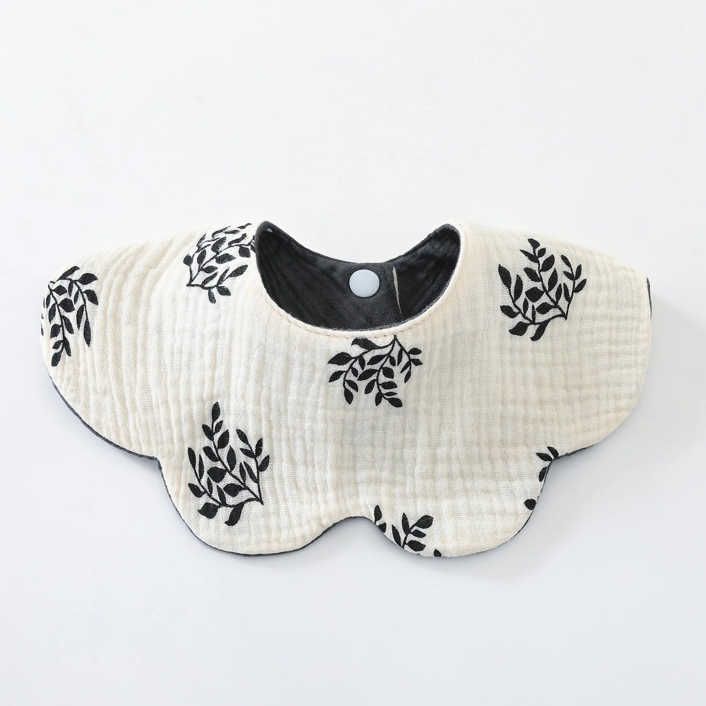 New 6 Layers Cotton Two-sided Usable Baby Feeding Drool Bib Cute Infants Saliva Towel Burp Cloth For Newborn Toddler Kids Bibs