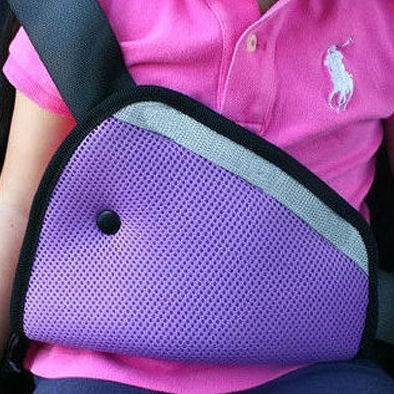 Kids Car Safe Fit Seat Belt Adjuster Baby Safety Triangle Sturdy Device Protection Positioner Carriages Intimate Accessories NEW