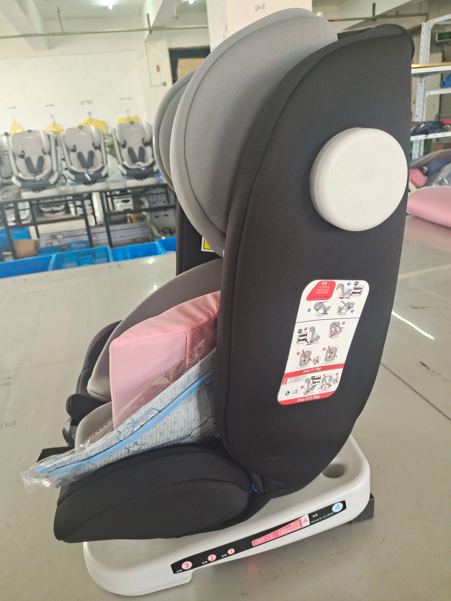 AP02 KL005 child car seat/ baby car seat 360° Rotatable ECE ISOFIX, 9-36 kg/0-12 Years