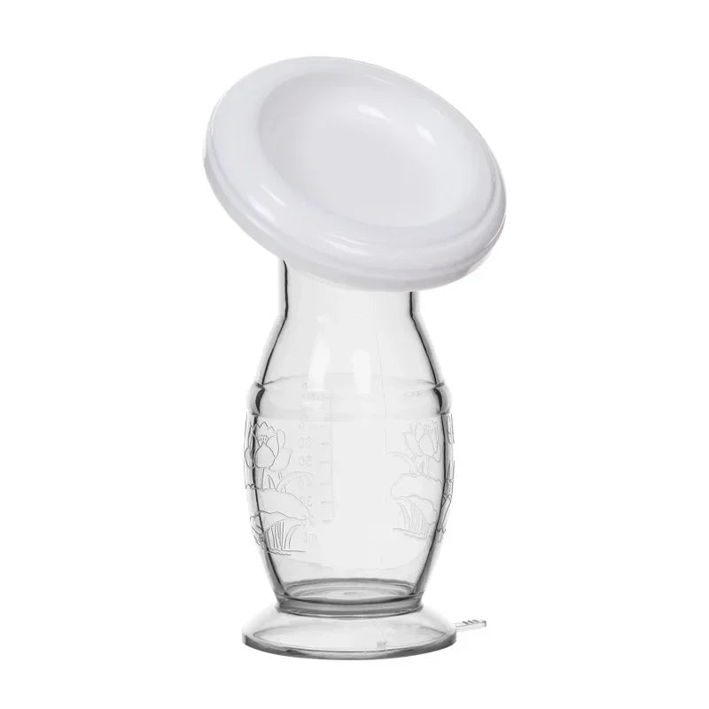 Tire-lait manuel en silicone de qualité alimentaire, récupérateur de lait maternel, tire-lait manuel en silicone, économiseur de lait maternel, accessoires pour tire-lait pour bébé