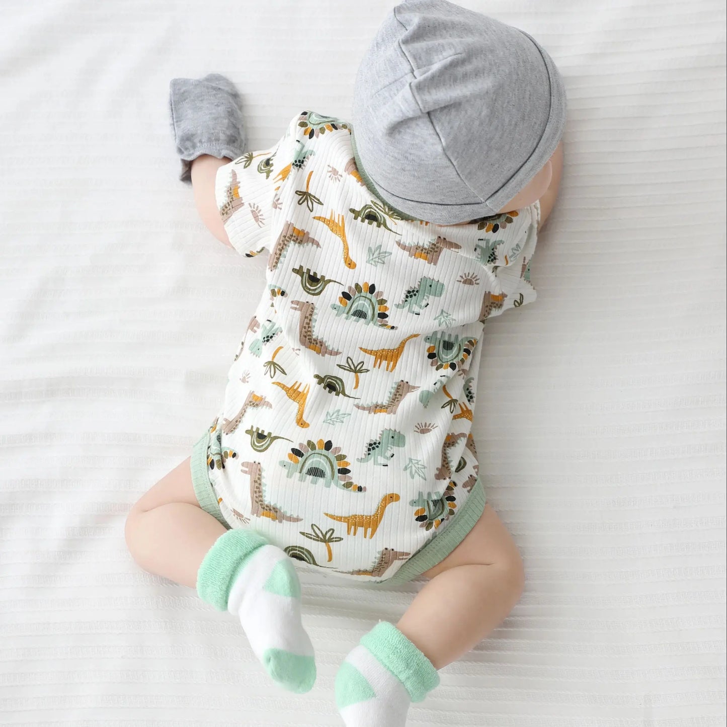 Body côtelé en coton pour nouveau-né, vêtements pour bébé garçon et fille de 0 à 12 mois