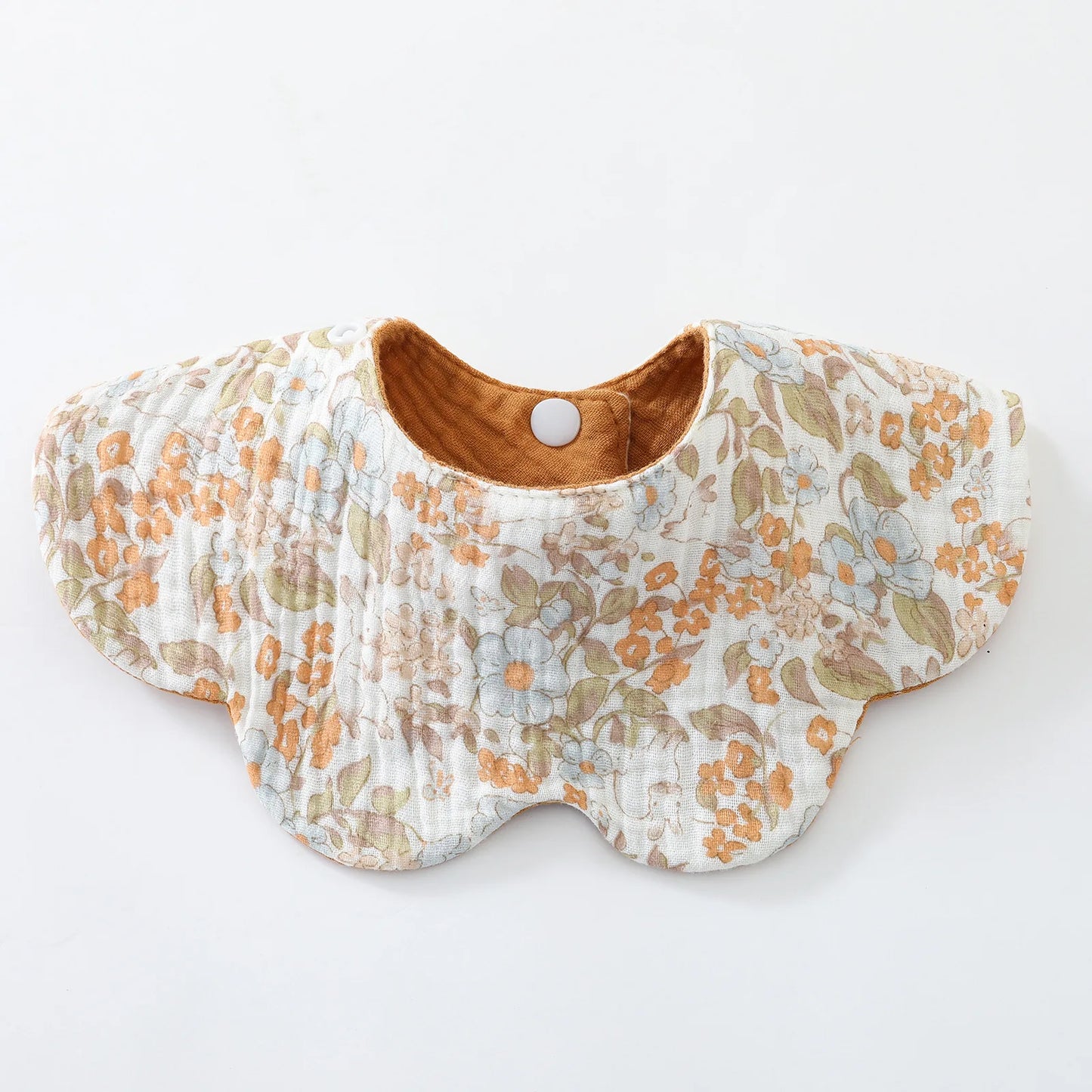 New 6 Layers Cotton Two-sided Usable Baby Feeding Drool Bib Cute Infants Saliva Towel Burp Cloth For Newborn Toddler Kids Bibs