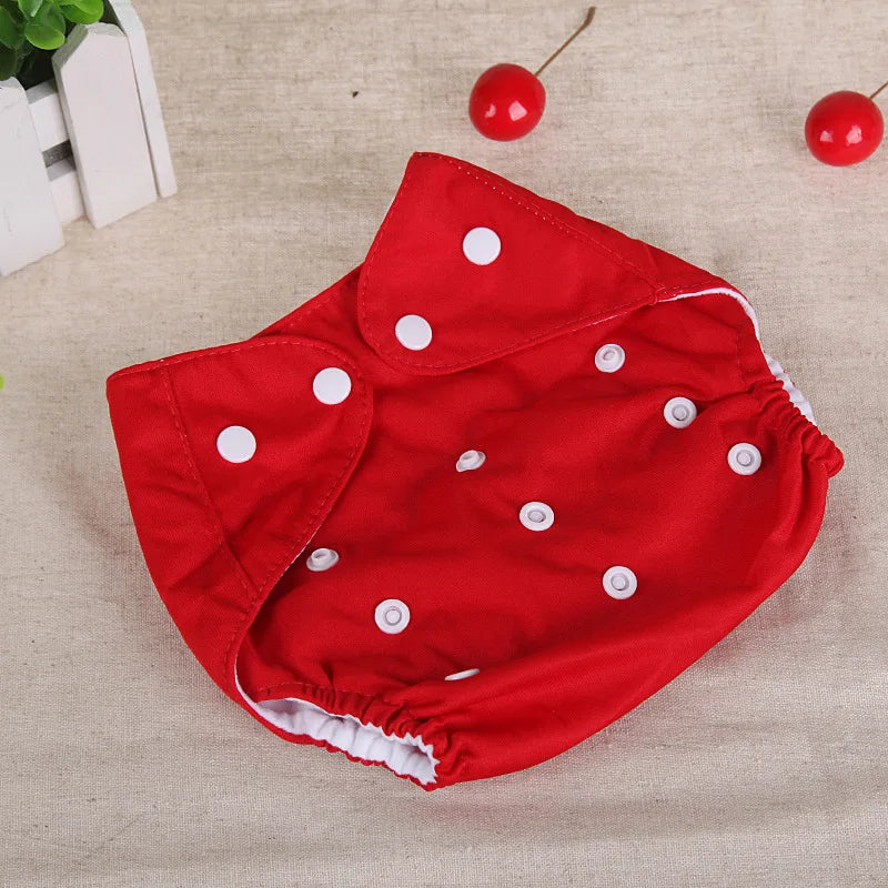 Adjustable Baby Fabric Washable Towels, 0-6 Months of Newborn Shorts and Shorts Training, Reusable and Eco-friendly