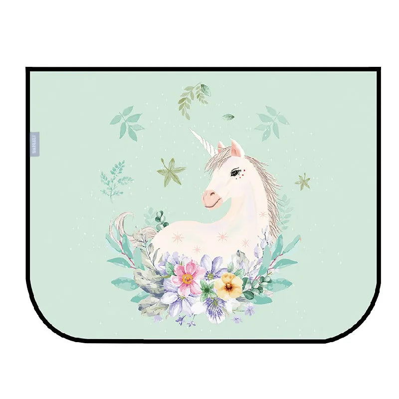 Magnetic Curtain In The Car Window Sunshade Cover Cartoon Universal Side Window Sunshade UV Protection For Kid Baby Children