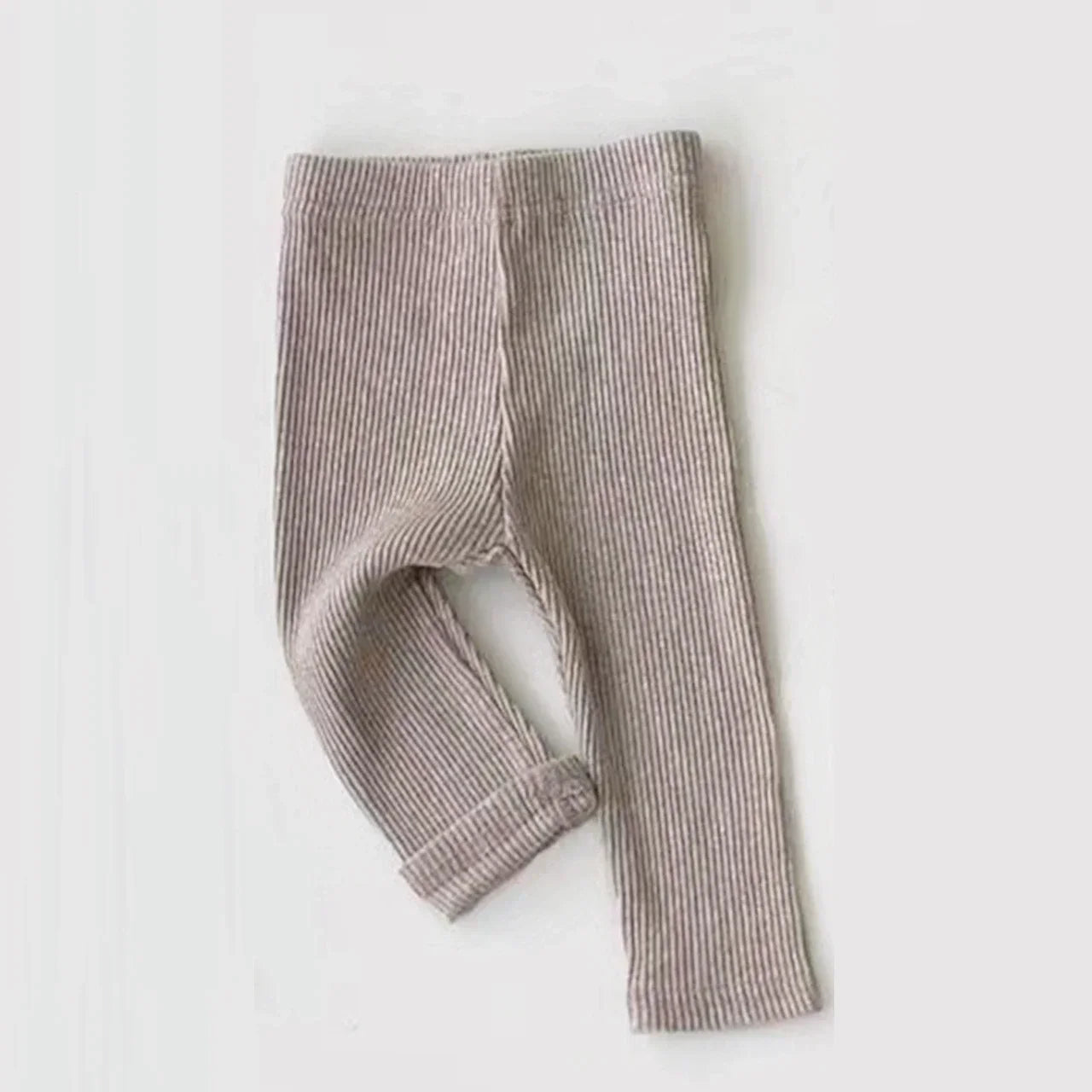 Leggings simples et solides pour bébé, pantalons skinny à rayures pour filles, pantalons slim en coton élastique pour nouveau-né, pantalons extensibles pour garçons