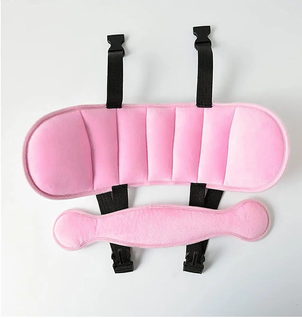 Child Head Fixing Belt Adjustable Car Seat Head Support Auxiliary Belt Preschool Car Seat Neck Decompression Belt
