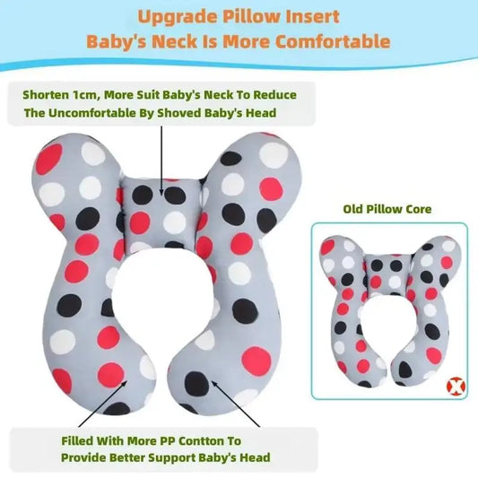 Baby Head Pillow Car Seat Head fixing Pillows Soft Neck Head Cushion Safety Kids Sleep Nap Pillow Outdoor Stroller Baby Pillow