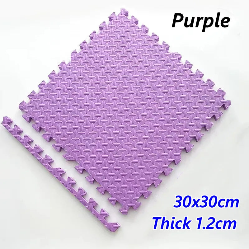 Baby Play Mat 12PCS Thick 1.2cm Activities for Play Mats Tatame Baby Mat Playroom Mat Floor Noise Mat Puzzle Mat Crawling Mat