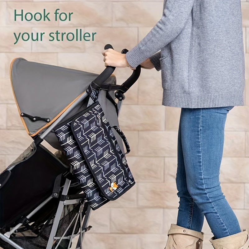 Baby Outdoor Foldable Changing Pad, Baby Travel Portable Diaper Pad, Newborn Mother And Baby Bag, Baby Diaper Changing Pad