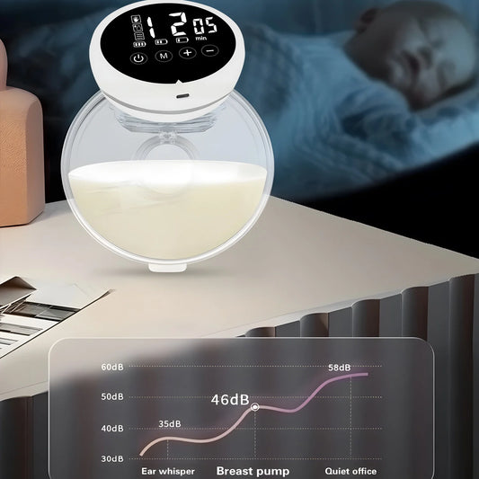 Tire-lait intelligent portable, tire-lait électrique entièrement automatique intégré, tire-lait portable, allaitement