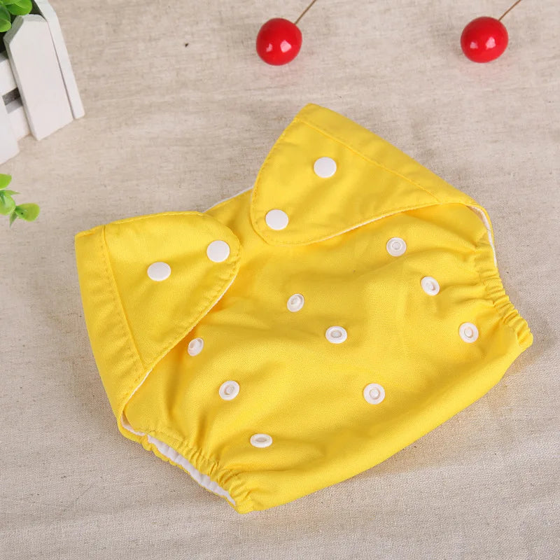 Adjustable Baby Fabric Washable Towels, 0-6 Months of Newborn Shorts and Shorts Training, Reusable and Eco-friendly