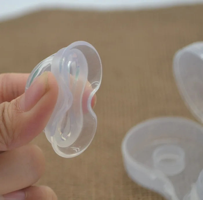 Lot de 2 protège-tétons en silicone Welnove, correcteurs plats et à ventouse