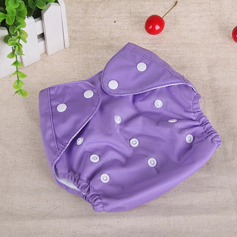 Adjustable Baby Fabric Washable Towels, 0-6 Months of Newborn Shorts and Shorts Training, Reusable and Eco-friendly