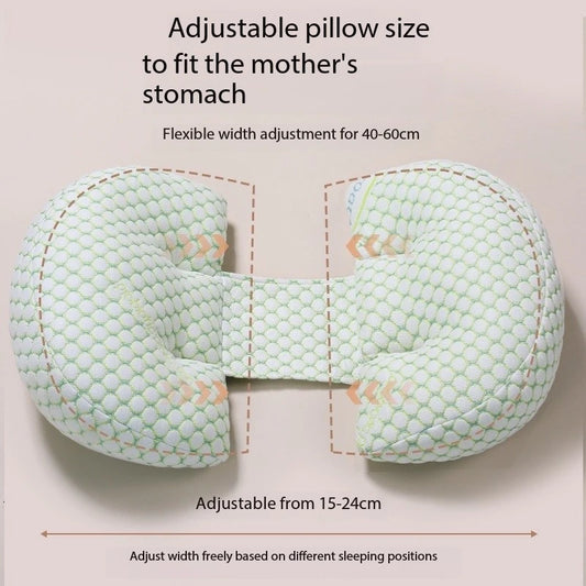 Coussin de soutien abdominal en coton pour femmes enceintes, multifonctionnel et doux, idéal pour la grossesse et la maternité