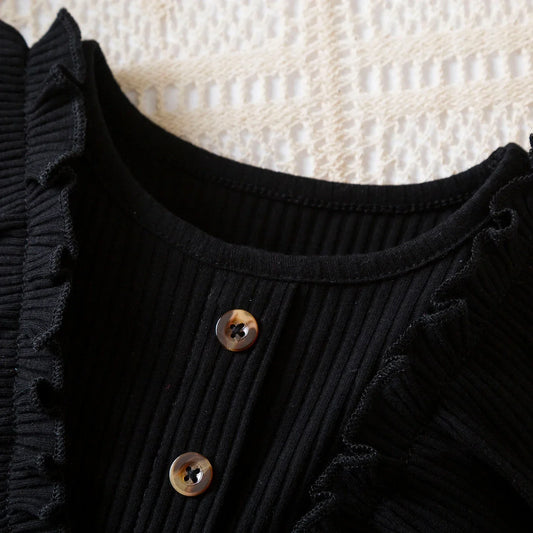 Robes d'été à pois pour filles, style coréen, jolies robes superposées, sans manches, décontractées, pour enfants de 2, 4 et 6 ans