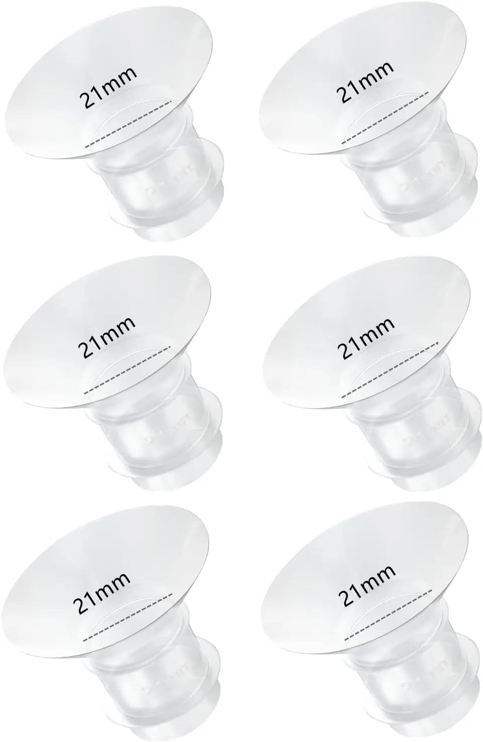 Insert de bride 13/15/17/19/21 mm compatible avec tire-lait Medela/Spectra/XIMYRA/YOUHA/TSRETE/Momcozy S12/S12Pro bride 24 mm