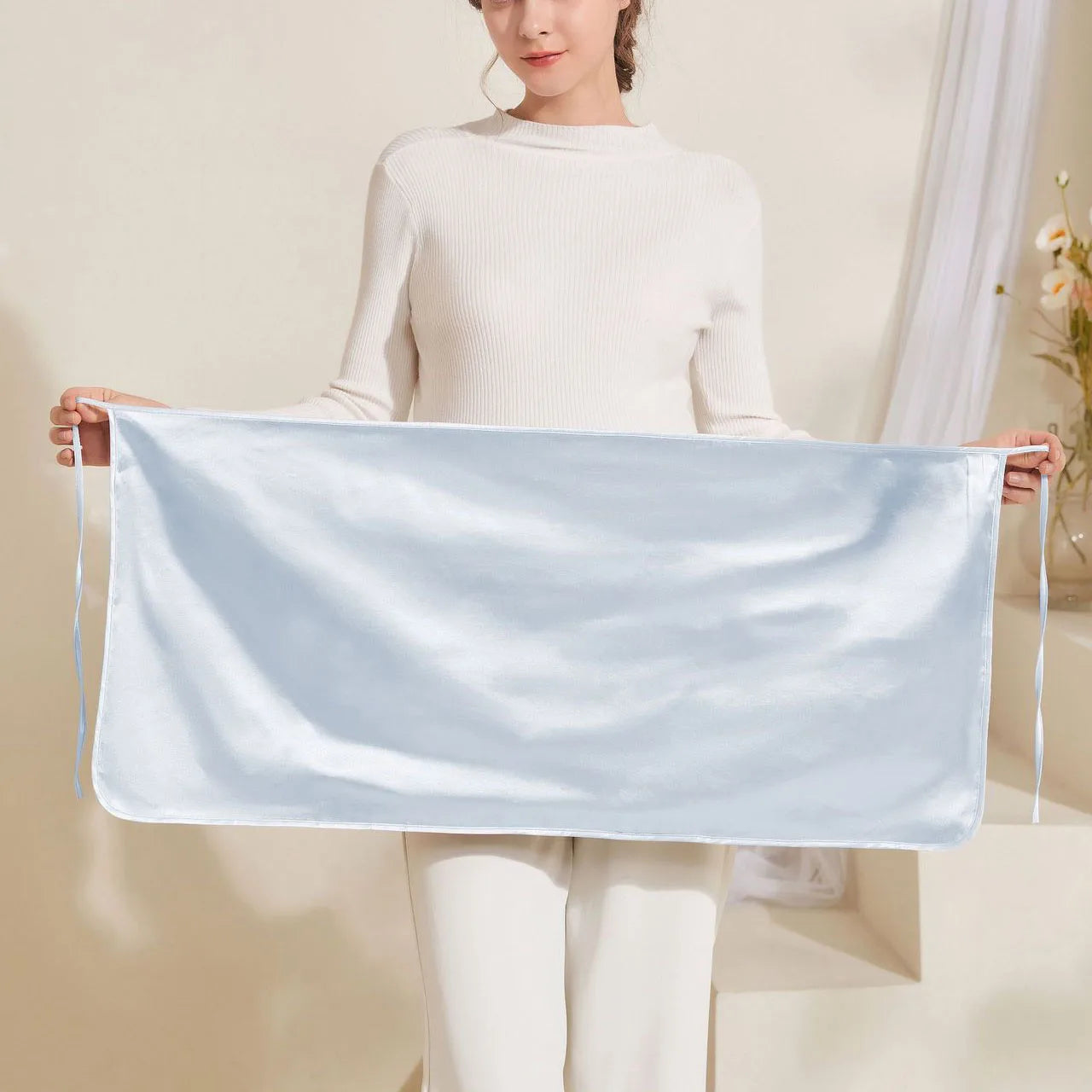 30x50cm Anti Radiation Clothes Maternity Tops 5G EMF WiFi RFID Protect Pregnancy Tunic Silver Fabric Shield Tank Apron Gift