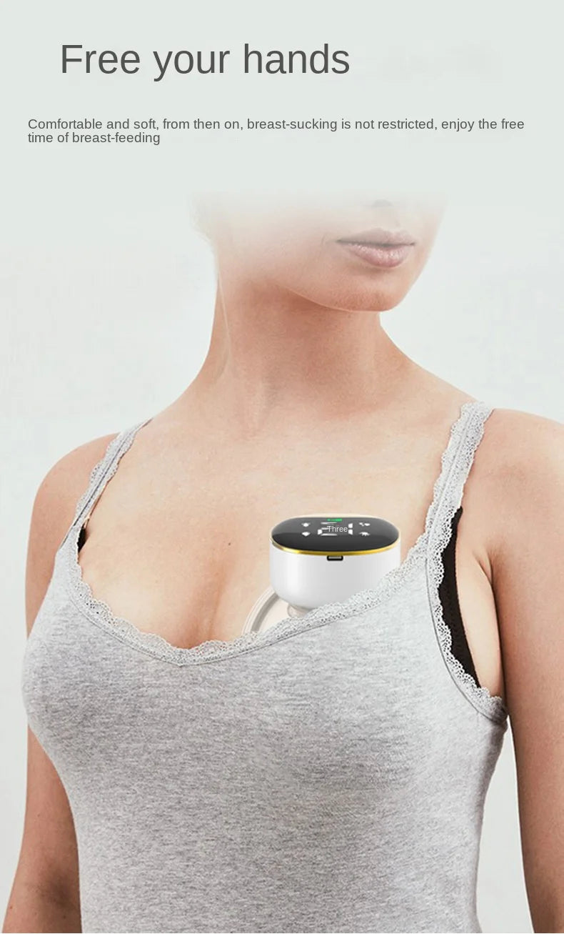 Nouveau tire-lait électrique portable LCD, automatique, mains libres, silencieux, rechargeable par USB, extracteur de lait pour bébé, allaitement maternel, sans BPA