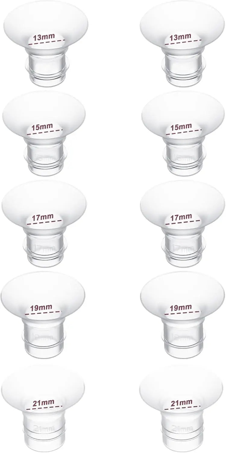 Inserts de bride compatibles avec les protections/brides Medela/Spectra/Elvie/Momcozy/XIMYER/YOUHA 24 mm. Réduire 24 mm à une autre taille.